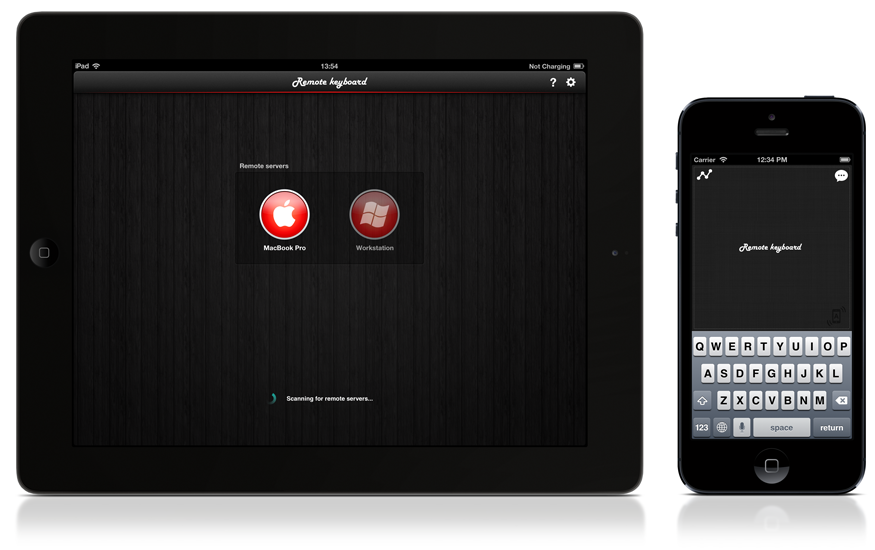 Remote Keyboard+ screenshot